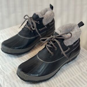 JBU by Jambu Waterproof Duck Ankle Boots With Faux Fur